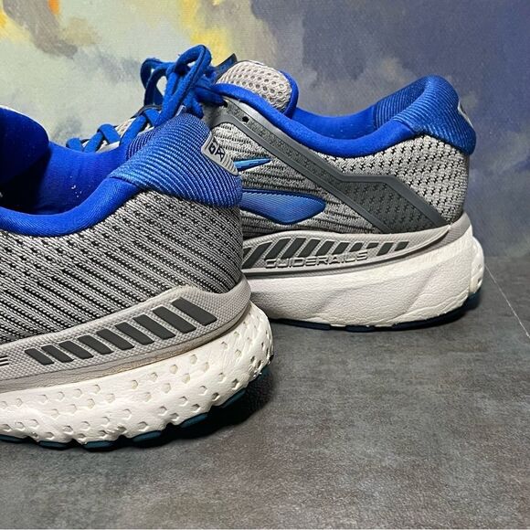 Brooks Adrenaline GTS 20 Men's Gray Running Shoes Size 10.5D - Picture 10 of 16